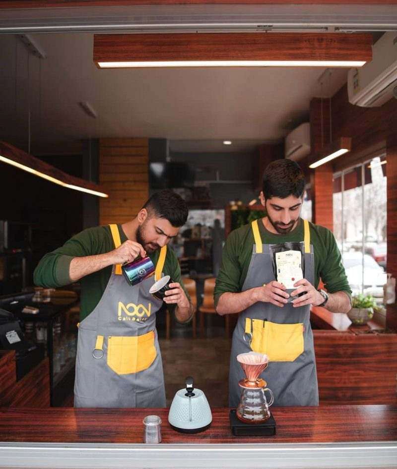 بهترین قهوه بیرون بر مشهد، کافه نون